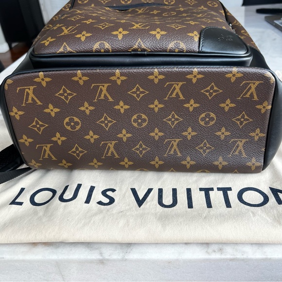 Louis Vuitton monogram Macassar Dean backpack - Picture 6 of 11